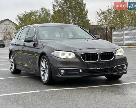 Коричневый БМВ 5 Серия, объемом двигателя 2 л и пробегом 330 тыс. км за 14900 $, фото 1 на Automoto.ua
