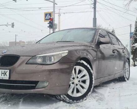 Коричневый БМВ 5 Серия, объемом двигателя 3 л и пробегом 352 тыс. км за 6850 $, фото 1 на Automoto.ua