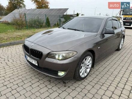 Коричневый БМВ 5 Серия, объемом двигателя 2 л и пробегом 304 тыс. км за 11500 $, фото 1 на Automoto.ua