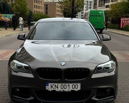 Коричневый БМВ 5 Серия, объемом двигателя 3 л и пробегом 199 тыс. км за 13000 $, фото 1 на Automoto.ua