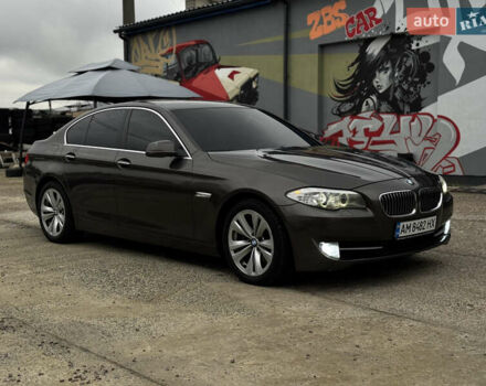 БМВ 5 Серия 2012 в Житомире на Automoto.ua Коричневый БМВ 5 Серия, объемом двигателя 2 л и пробегом 228 тыс. км за 12999 $, фото 1 на Automoto.ua