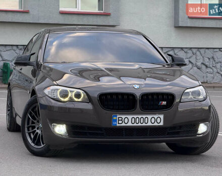 Коричневый БМВ 5 Серия, объемом двигателя 2 л и пробегом 245 тыс. км за 11700 $, фото 1 на Automoto.ua