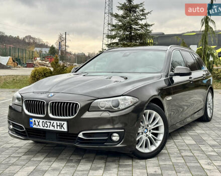 Коричневый БМВ 5 Серия, объемом двигателя 2 л и пробегом 388 тыс. км за 13900 $, фото 1 на Automoto.ua