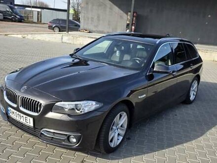 Коричневый БМВ 5 Серия, объемом двигателя 2 л и пробегом 303 тыс. км за 16900 $, фото 1 на Automoto.ua