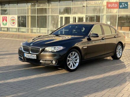 Коричневый БМВ 5 Серия, объемом двигателя 2 л и пробегом 226 тыс. км за 17500 $, фото 1 на Automoto.ua