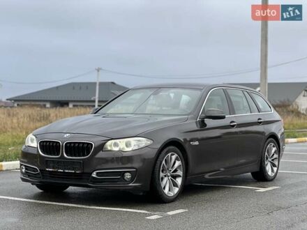 Коричневый БМВ 5 Серия, объемом двигателя 2 л и пробегом 330 тыс. км за 14900 $, фото 1 на Automoto.ua