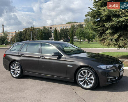 Коричневый БМВ 5 Серия, объемом двигателя 2 л и пробегом 205 тыс. км за 13500 $, фото 1 на Automoto.ua