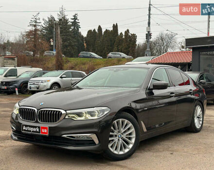 Коричневый БМВ 5 Серия, объемом двигателя 3 л и пробегом 167 тыс. км за 29990 $, фото 1 на Automoto.ua