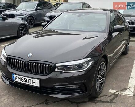 Коричневый БМВ 5 Серия, объемом двигателя 3 л и пробегом 206 тыс. км за 43000 $, фото 1 на Automoto.ua