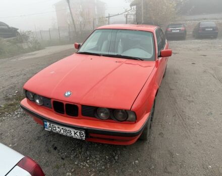 Червоний БМВ 5 Серія, об'ємом двигуна 2 л та пробігом 234 тис. км за 3000 $, фото 1 на Automoto.ua