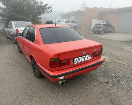 Червоний БМВ 5 Серія, об'ємом двигуна 2 л та пробігом 234 тис. км за 3000 $, фото 3 на Automoto.ua