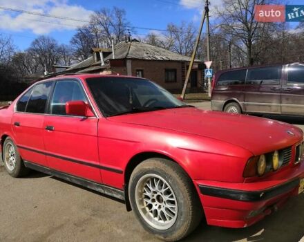 Красный БМВ 5 Серия, объемом двигателя 2 л и пробегом 380 тыс. км за 2100 $, фото 14 на Automoto.ua