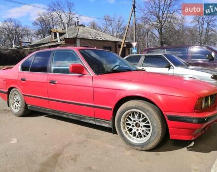 Красный БМВ 5 Серия, объемом двигателя 2 л и пробегом 380 тыс. км за 2100 $, фото 3 на Automoto.ua