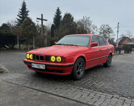 Красный БМВ 5 Серия, объемом двигателя 2 л и пробегом 300 тыс. км за 2500 $, фото 3 на Automoto.ua