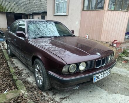 Красный БМВ 5 Серия, объемом двигателя 2.5 л и пробегом 200 тыс. км за 1600 $, фото 4 на Automoto.ua