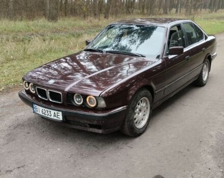 Красный БМВ 5 Серия, объемом двигателя 2.5 л и пробегом 311 тыс. км за 2450 $, фото 2 на Automoto.ua