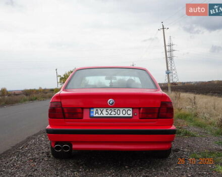 Красный БМВ 5 Серия, объемом двигателя 2 л и пробегом 323 тыс. км за 4500 $, фото 9 на Automoto.ua