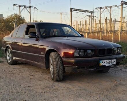 Красный БМВ 5 Серия, объемом двигателя 2.8 л и пробегом 465 тыс. км за 3000 $, фото 1 на Automoto.ua