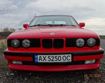 Красный БМВ 5 Серия, объемом двигателя 2 л и пробегом 323 тыс. км за 4500 $, фото 1 на Automoto.ua