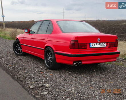 Красный БМВ 5 Серия, объемом двигателя 2 л и пробегом 323 тыс. км за 4500 $, фото 8 на Automoto.ua