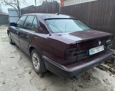 Красный БМВ 5 Серия, объемом двигателя 2.5 л и пробегом 200 тыс. км за 1600 $, фото 3 на Automoto.ua