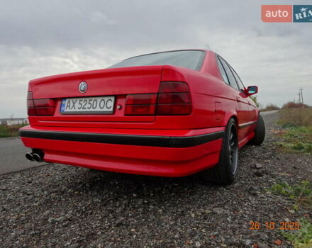 Красный БМВ 5 Серия, объемом двигателя 2 л и пробегом 323 тыс. км за 4500 $, фото 10 на Automoto.ua