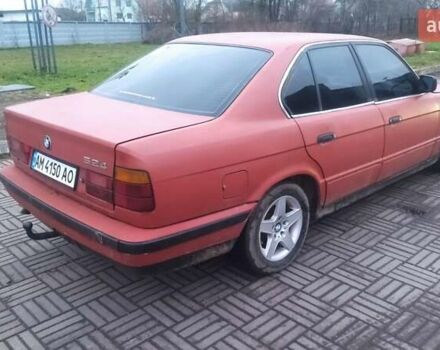 Красный БМВ 5 Серия, объемом двигателя 2.4 л и пробегом 444 тыс. км за 2222 $, фото 7 на Automoto.ua