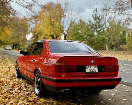 БМВ 5 Серія 1991 у Рівному на Automoto.ua Червоний БМВ 5 Серія, об'ємом двигуна 2 л та пробігом 333 тис. км за 2850 $, фото 4 на Automoto.ua