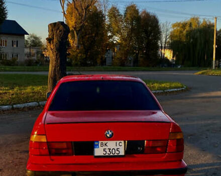 Красный БМВ 5 Серия, объемом двигателя 2 л и пробегом 330 тыс. км за 3000 $, фото 4 на Automoto.ua