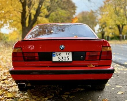 БМВ 5 Серія 1991 у Рівному на Automoto.ua Червоний БМВ 5 Серія, об'ємом двигуна 2 л та пробігом 333 тис. км за 2850 $, фото 6 на Automoto.ua
