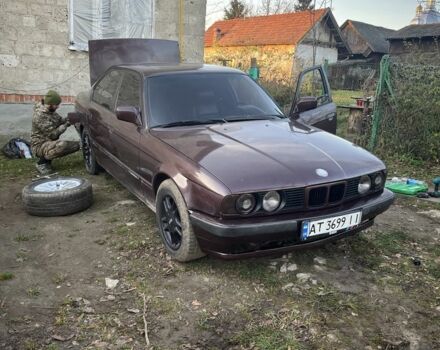 Красный БМВ 5 Серия, объемом двигателя 2.5 л и пробегом 500 тыс. км за 2200 $, фото 2 на Automoto.ua