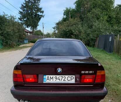 Красный БМВ 5 Серия, объемом двигателя 2.5 л и пробегом 333 тыс. км за 2666 $, фото 6 на Automoto.ua