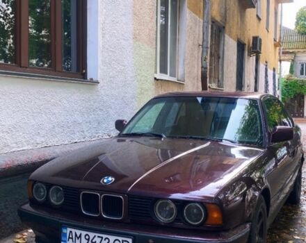 Красный БМВ 5 Серия, объемом двигателя 2.5 л и пробегом 333 тыс. км за 2666 $, фото 1 на Automoto.ua