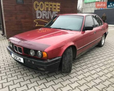 Красный БМВ 5 Серия, объемом двигателя 2.5 л и пробегом 404 тыс. км за 2600 $, фото 2 на Automoto.ua