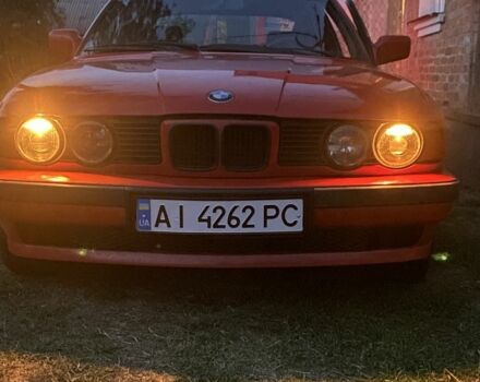 Червоний БМВ 5 Серія, об'ємом двигуна 2 л та пробігом 376 тис. км за 2500 $, фото 3 на Automoto.ua