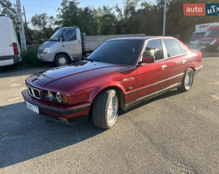 Красный БМВ 5 Серия, объемом двигателя 2.5 л и пробегом 276 тыс. км за 3100 $, фото 4 на Automoto.ua