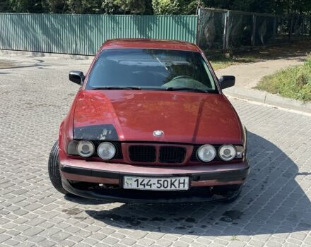 Красный БМВ 5 Серия, объемом двигателя 2.5 л и пробегом 366 тыс. км за 1600 $, фото 7 на Automoto.ua