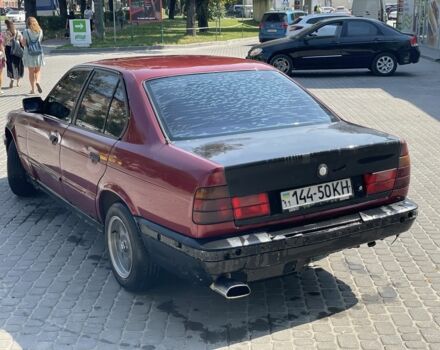 Красный БМВ 5 Серия, объемом двигателя 2.5 л и пробегом 366 тыс. км за 1600 $, фото 2 на Automoto.ua