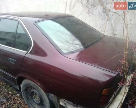Красный БМВ 5 Серия, объемом двигателя 2.5 л и пробегом 202 тыс. км за 2500 $, фото 1 на Automoto.ua