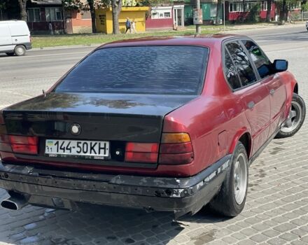 Красный БМВ 5 Серия, объемом двигателя 2.5 л и пробегом 366 тыс. км за 1600 $, фото 4 на Automoto.ua