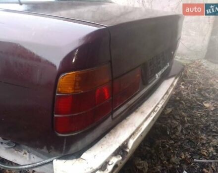 Красный БМВ 5 Серия, объемом двигателя 2.5 л и пробегом 202 тыс. км за 2500 $, фото 2 на Automoto.ua