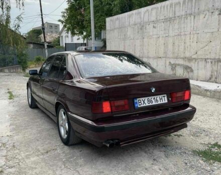 Червоний БМВ 5 Серія, об'ємом двигуна 2.5 л та пробігом 290 тис. км за 2900 $, фото 1 на Automoto.ua