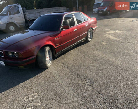 Красный БМВ 5 Серия, объемом двигателя 2.5 л и пробегом 276 тыс. км за 3100 $, фото 5 на Automoto.ua