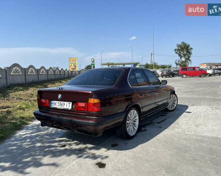 Красный БМВ 5 Серия, объемом двигателя 2.5 л и пробегом 400 тыс. км за 3200 $, фото 8 на Automoto.ua