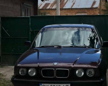 Красный БМВ 5 Серия, объемом двигателя 2.5 л и пробегом 400 тыс. км за 3200 $, фото 3 на Automoto.ua