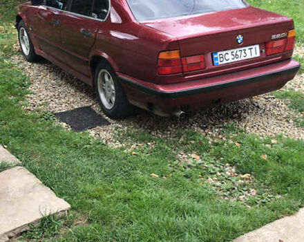 Красный БМВ 5 Серия, объемом двигателя 1.99 л и пробегом 428 тыс. км за 2300 $, фото 3 на Automoto.ua