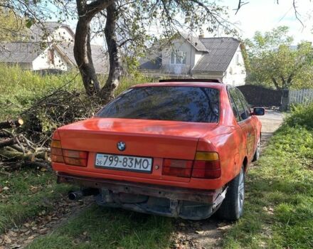 Красный БМВ 5 Серия, объемом двигателя 2.5 л и пробегом 320 тыс. км за 1100 $, фото 3 на Automoto.ua