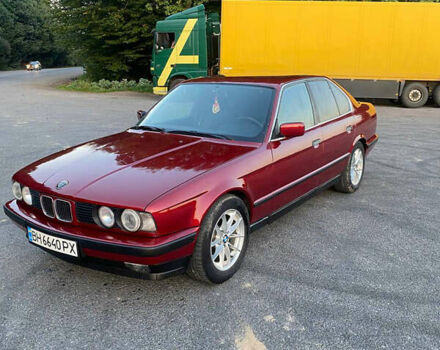 Червоний БМВ 5 Серія, об'ємом двигуна 1.99 л та пробігом 586 тис. км за 3000 $, фото 1 на Automoto.ua