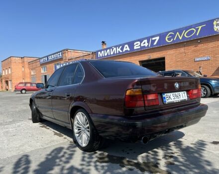 Червоний БМВ 5 Серія, об'ємом двигуна 2.5 л та пробігом 414 тис. км за 3400 $, фото 1 на Automoto.ua