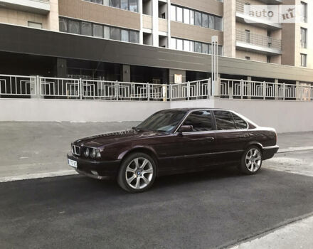 Красный БМВ 5 Серия, объемом двигателя 2.5 л и пробегом 371 тыс. км за 6500 $, фото 9 на Automoto.ua